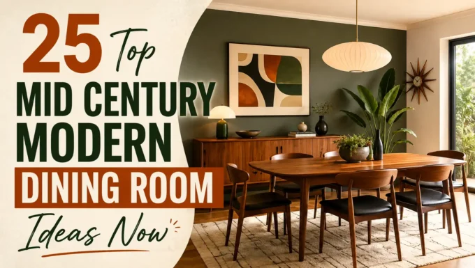 25 Top Mid Century Modern Dining Room Ideas Now