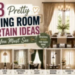 33 Pretty Dining Room Curtain Ideas You Must See
