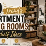 Apartment Living Rooms Bookshelf Ideas