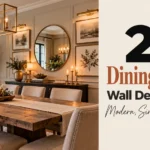 22 Dining Room Wall Decor Ideas: Modern, Simple & Elegant