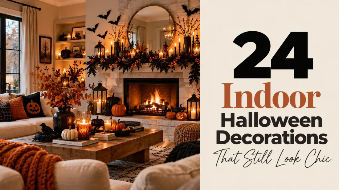 indoor halloween decorations