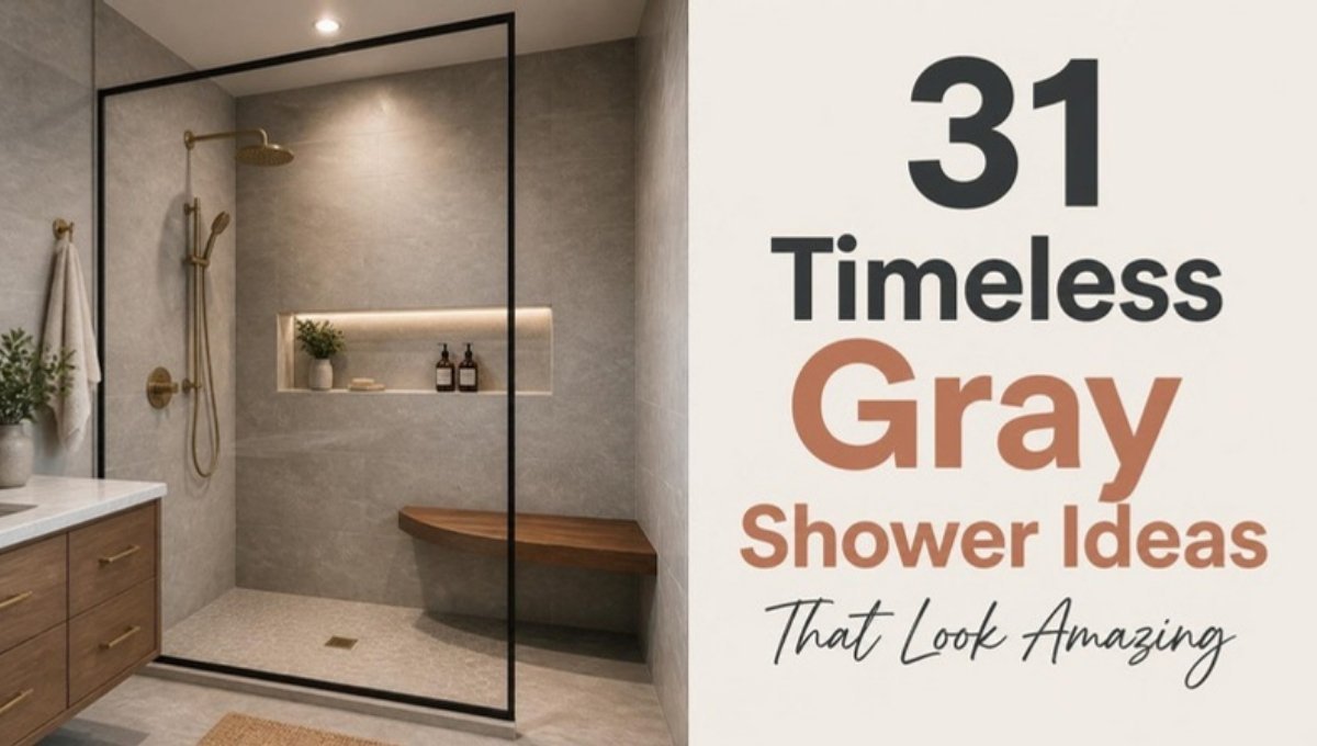 Gray Shower Ideas