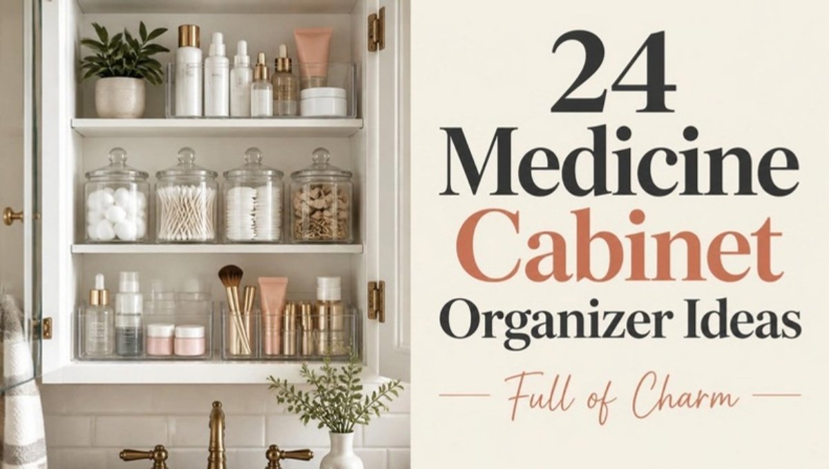 Medicine Cabinet Organizer Ideas