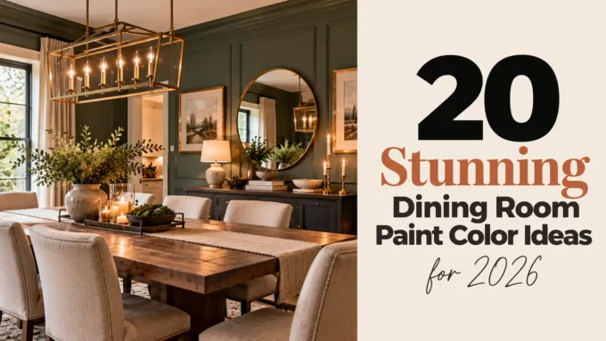 dining room paint color ideas
