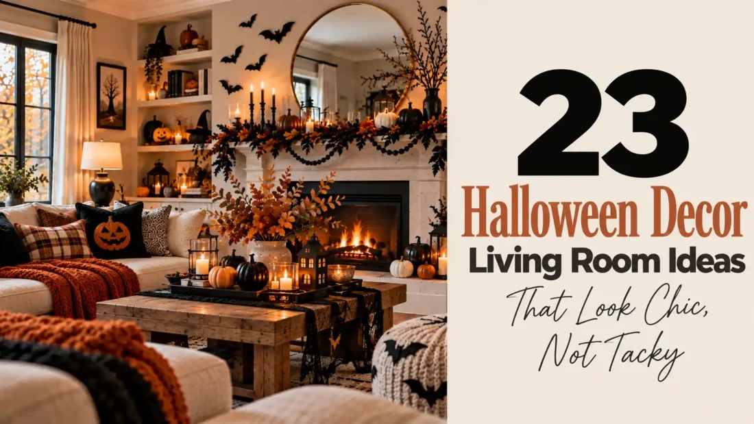 Halloween Decor Living Room Ideas