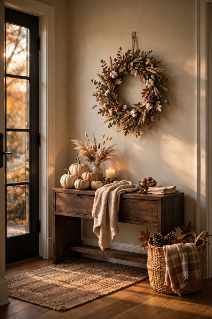 1. Create a Welcoming Fall Entryway