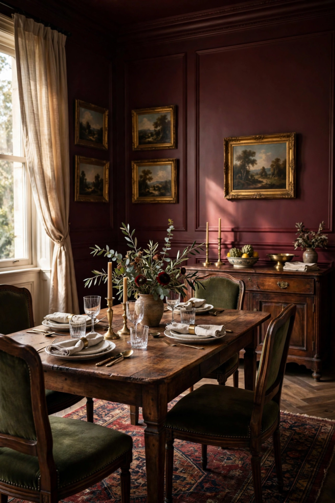 9. Burgundy and Oxblood