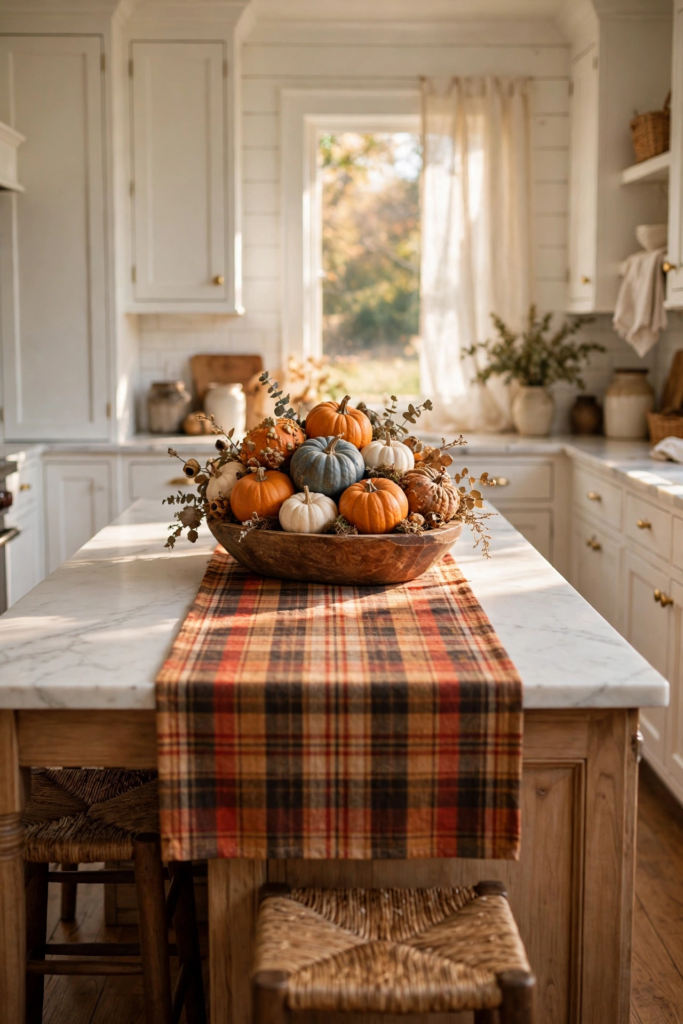9. Add a Seasonal Runner to the Island or Table