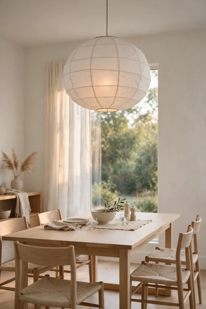 13. Paper Lantern Chandelier