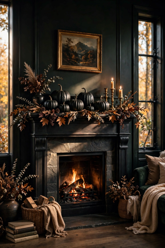 14. Create a Moody Dark Mantle