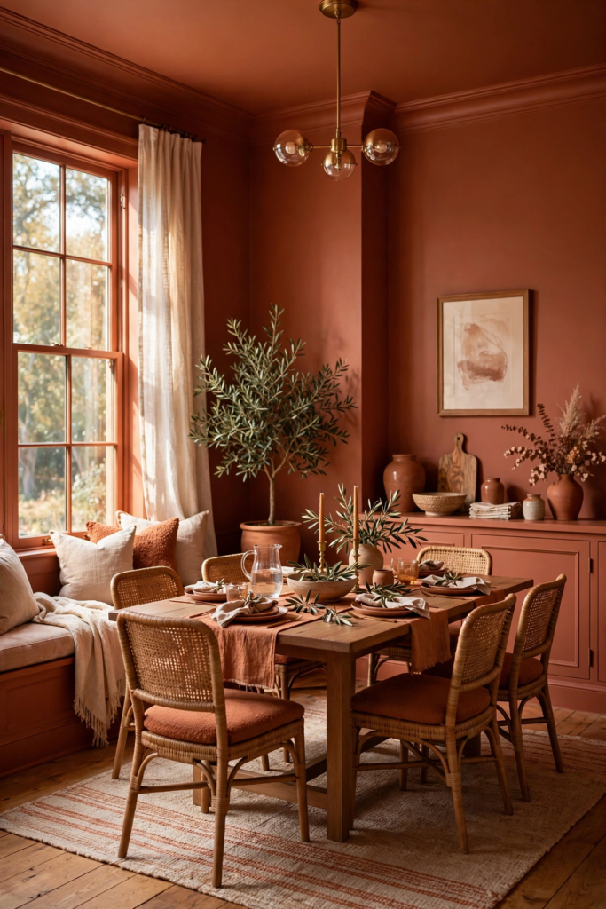 15. Color-Drenched Rooms