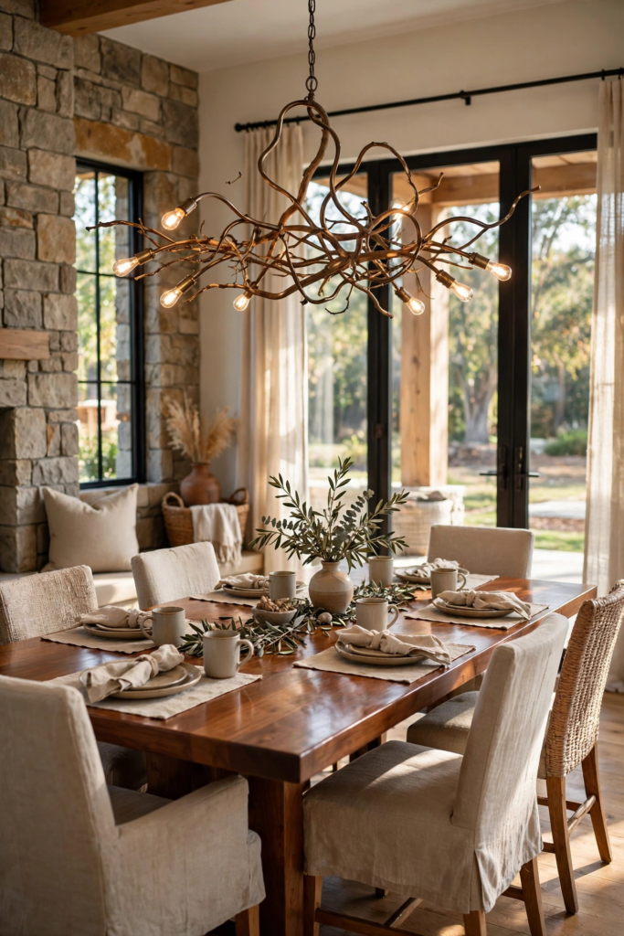16. Branch or Organic Chandelier