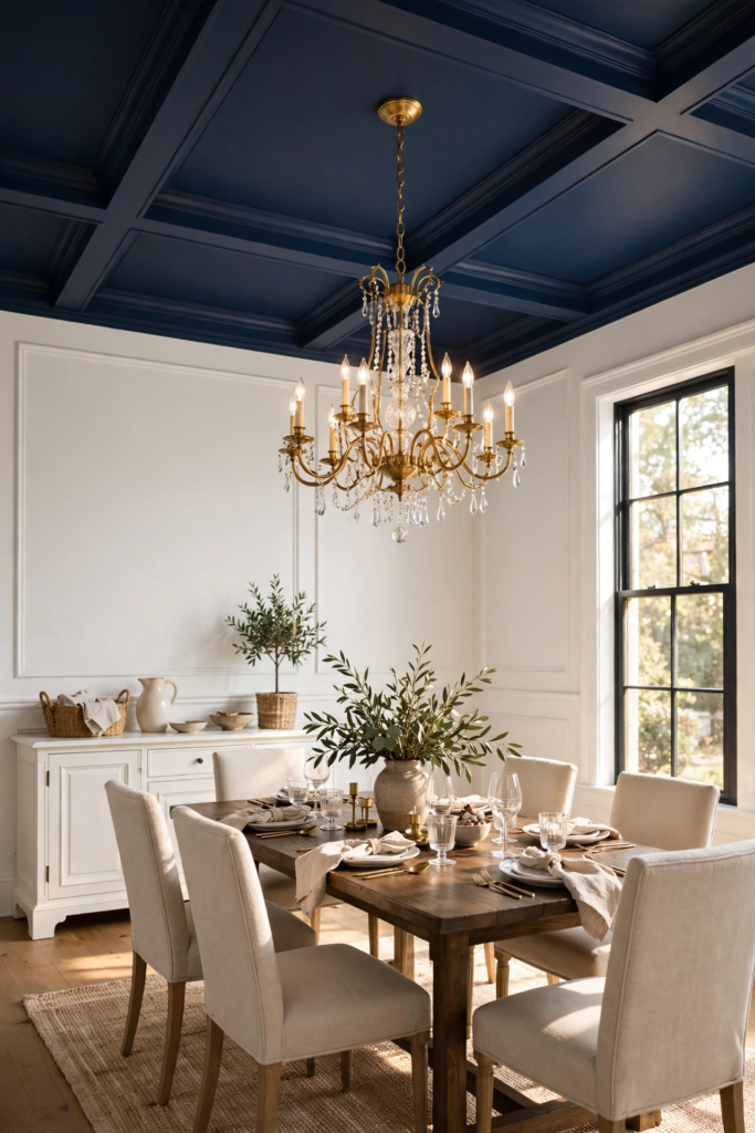 16. Painted Ceiling Accent