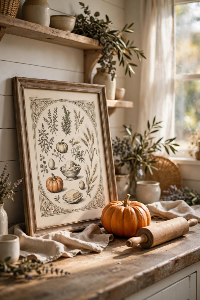 19. Frame a Fall Recipe