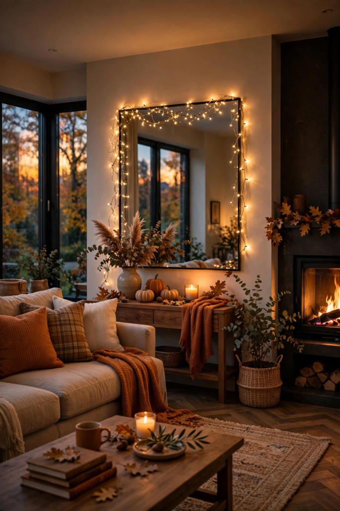 20. Hang Warm String Lights