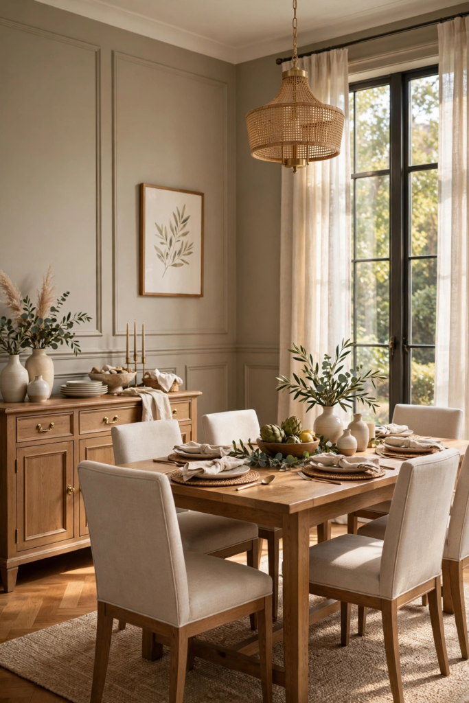 How to Pair Dining Room Paint Color Ideas With Furniture