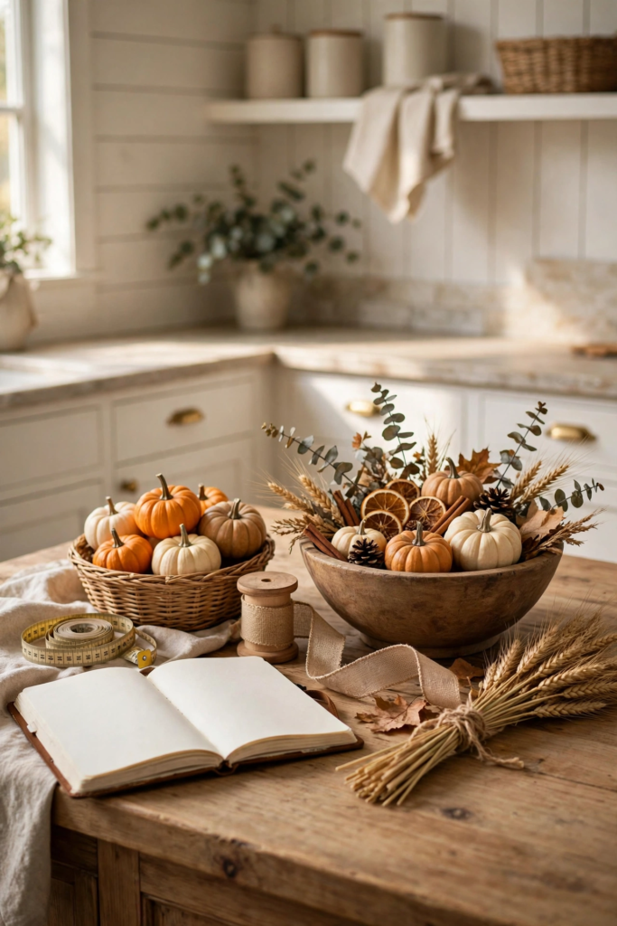 How to Plan Fall Kitchen Decor Ideas Step by Step